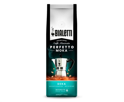 кофе молотый bialetti perfetto moka decaffeinato, 250 г - фото 26252