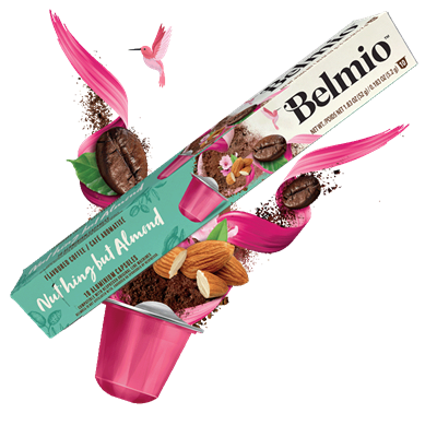 nespresso belmio nuthing but almond кофе в капсулах - фото 26432