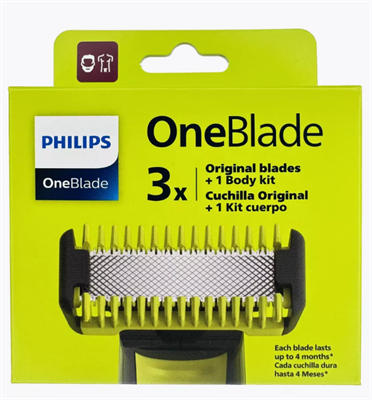 сменные лезвия philips oneblade (qp630/51) - фото 27116