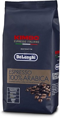 кофейные зерна de'longhi kimbo dlsc612, 100% арабика - фото 27811