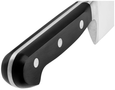 набор ножей zwilling "s", сталь, пластик, 3 шт, длина лезвия 20см, черные - фото 28479