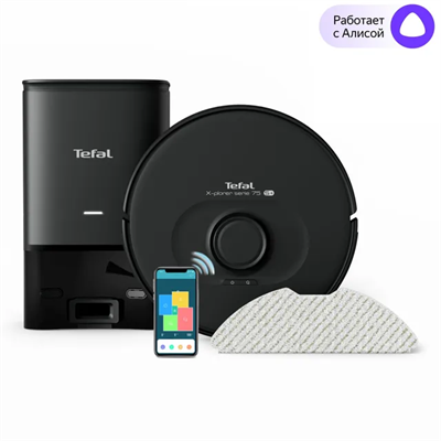 RG8595WH Tefal X-plorer Serie 75 S+ Робот-пылесос - фото 28827