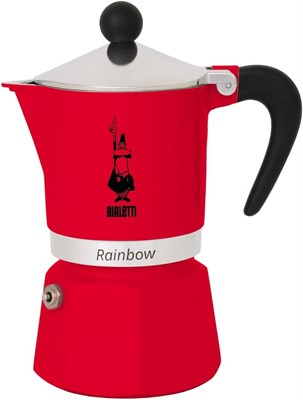 Гейзерная кофеварка Bialetti Rainbow на 1 чашку 4961 - фото 28996