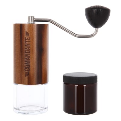 Кофемолка ручная Comandante C40 NITRO BLADE Liquid Amber - фото 29274