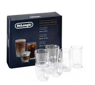 Набор стаканов DeLonghi DLSC326 - фото 29437