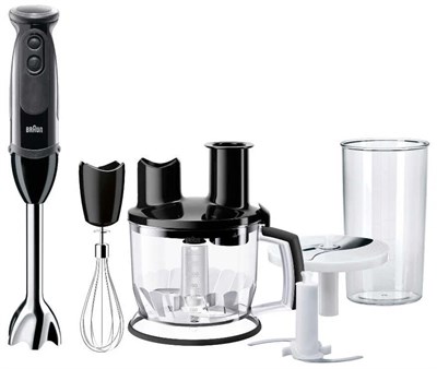 Погружной блендер Braun MQ5275BK, черный - фото 29531