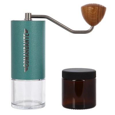 Ручная кофемолка Comandante C40 NITRO BLADE Alpine Lagoon - фото 29607