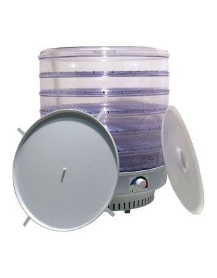 Сушилка Спектр-Прибор ЭСОФ-0.6/220 Ветерок-2 прозрачный (6 поддонов, поддон для пастилы) - фото 29684