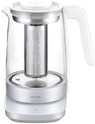 Электрический чайник Zwilling Enfinigy 53102-500-0, белый, с выбором температуры и таймером - фото 29887