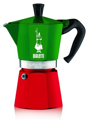 Гейзерная кофеварка Bialetti "Tricolor", на 6 чашек 5323 (270 мл) - фото 31052