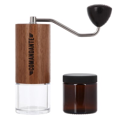 Кофемолка ручная Comandante C40 NITRO BLADE Virginia Walnut - фото 31353