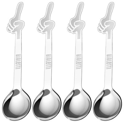 Набор из 4 ложек для эспрессо Bialetti Omino DCDESIGN15 - фото 31543