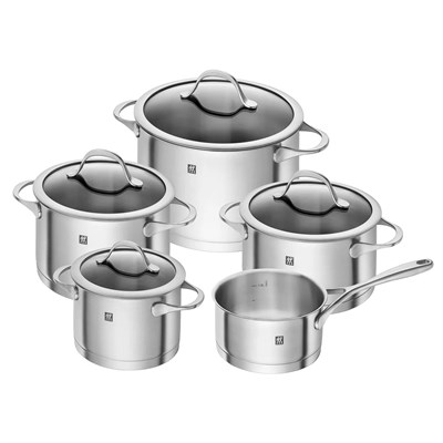 Набор посуды из 5-ти предметов Zwilling Essence, нержавеющая сталь 18/10, 66220-002 - фото 31561