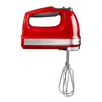 Ручной миксер KitchenAid 5KHM9212EER красный - фото 32270
