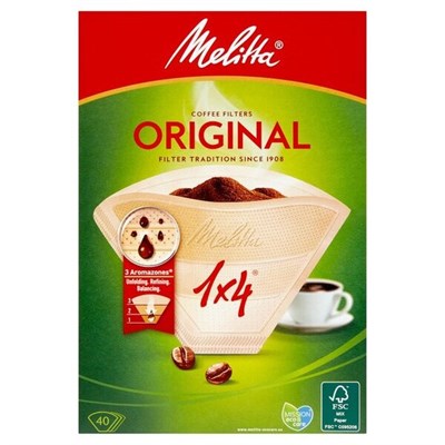Фильтры Melitta 1х4/40 6771668/400650820001 - фото 32460