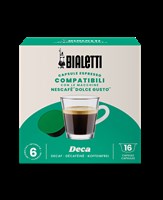 96080443 кофе bialetti  dolce gusto decaf – 16 капсул