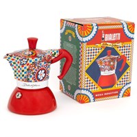 Гейзерная кофеварка BIALETTI 5337 Mokka Express Induktion 2-Tassen Dolce &amp; Gabanna