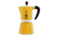 Гейзерная кофеварка Bialetti Rainbow Yellow на 6 порций 4983