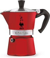 Кофеварка Bialetti 4941 Moka Express Espresso, 1 чашка, красная