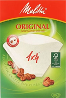 Melitta Оригинальные бумажные фильтры 1/4 80 шт 6771394