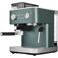 Полуавтоматическая эспрессо-машина KitchenAid темно-зеленый 5KES6551EJP