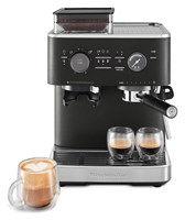 Полуавтоматическая эспрессо-машина KitchenAid черный чугун 5KES6551EBK