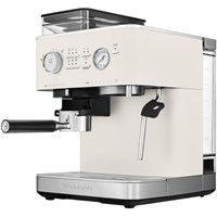 Полуавтоматическая эспрессо-машина KitchenAid фарфоровый белый 5KES6551EPL