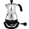 BIALETTI Moka Timer (3 порции, 120 мл) 6092 Гейзерная кофеварка электрическая - фото 28701