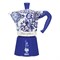 Гейзерная кофеварка Bialetti Moka Express 5346 Dolce&Gabbana Blu Mediterraneo - фото 28964