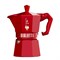 Гейзерная кофеварка Bialetti Moka Express Exclusive Red 9055, 3 чашки - фото 28974