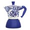 Гейзерная кофеварка Bialetti Moka Induction 5357 Dolce&amp;Gabbana Blu Mediterraneo